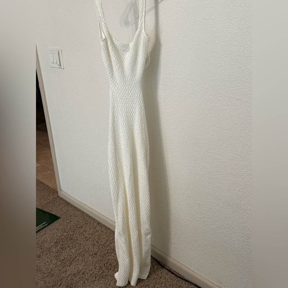 Sabo Skirt White Cut-Out Maxi Dress